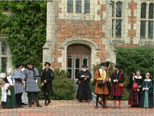 Bespoke heritage jigsaw puzzle featuring venue photography