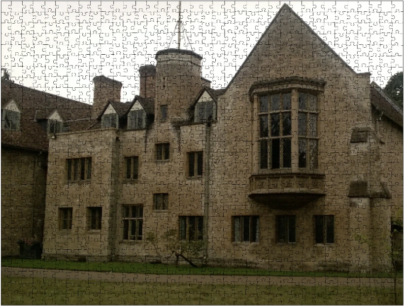 Castle exterior puzzle example